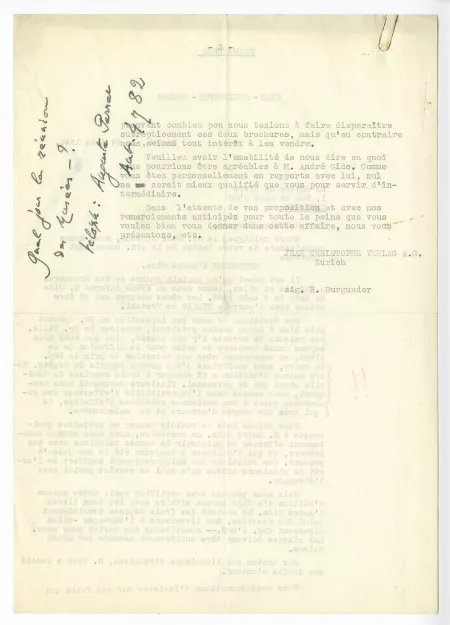 22-04-p H Burgunder à A Mermoud 24 juin 1946 verso