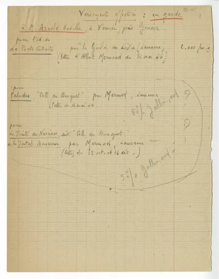 22-05-e Y Davet comptes avec des éditeurs suisses 1946 p1