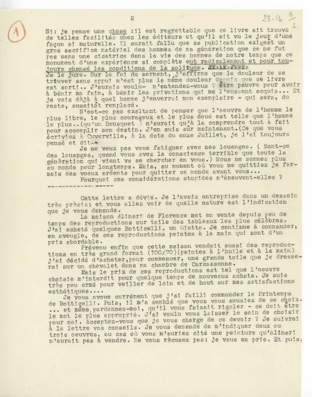 23-16-a J Bousquet à A Gide 31 juil 1939 p2
