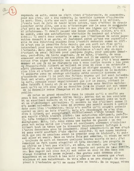 23-16-b J Bousquet à A Gide 03 déc 1939 p2