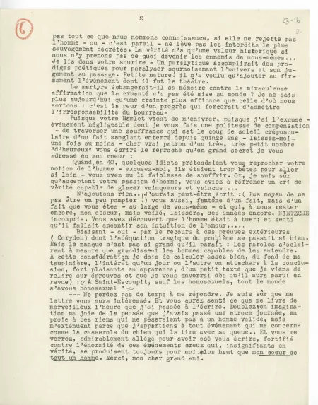 23-16-f J Bousquet à A Gide 13 déc 1946 p2