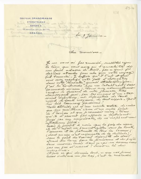 29-10-d J Grandmange à P Herbart 05 janv 1936 recto