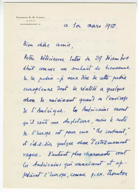 30-01-C-112 EC à MVR 01 mars 1950 p1 recto