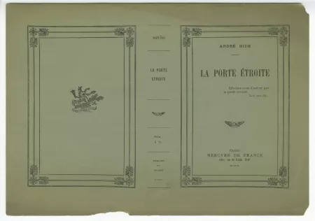 33-11-b La Porte Etroite couverture  1909