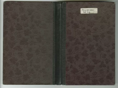 35-05-b É Van Rysselberghe journal de 1944 couverture