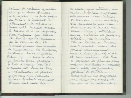 35-05-b É Van Rysselberghe journal de 1944 p06 verso & p07 recto