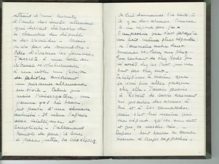 35-05-b É Van Rysselberghe journal de 1944 p10 verso & p11 recto