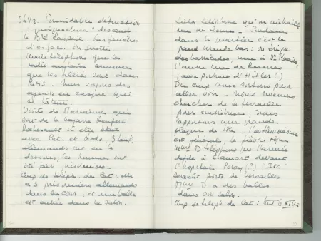 35-05-b É Van Rysselberghe journal de 1944 p16 verso & p17 recto