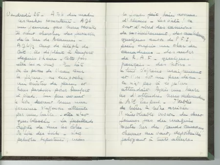 35-05-b É Van Rysselberghe journal de 1944 p18 verso & p19 recto