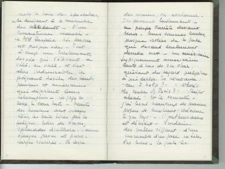 35-05-b É Van Rysselberghe journal de 1944 p19 verso & p20 recto