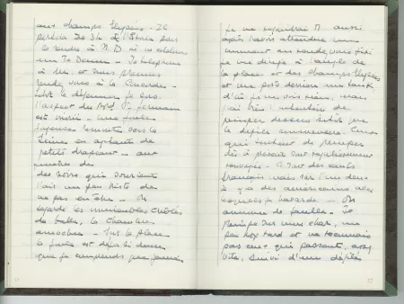 35-05-b É Van Rysselberghe journal de 1944 p27 verso & p28 recto