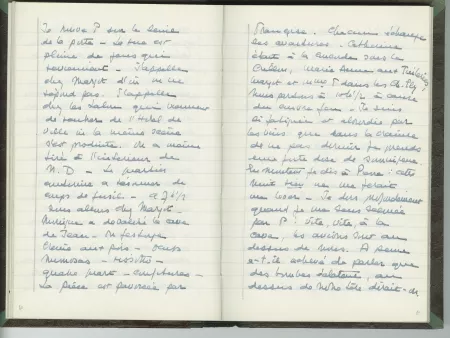 35-05-b É Van Rysselberghe journal de 1944 p30 verso & p31 recto