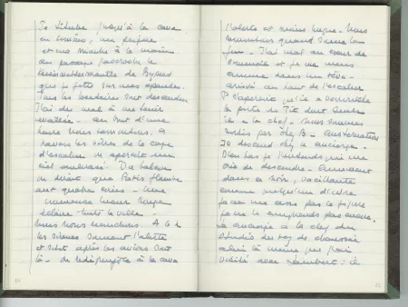 35-05-b É Van Rysselberghe journal de 1944 p31 verso & p32 recto