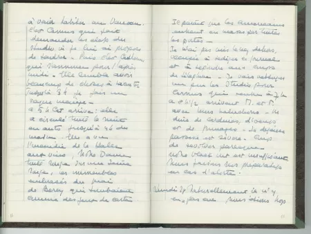 35-05-b É Van Rysselberghe journal de 1944 p33 verso & p34 recto
