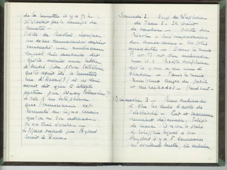 35-05-b É Van Rysselberghe journal de 1944 p40 verso & p41 recto