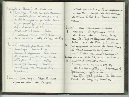 35-05-b É Van Rysselberghe journal de 1944 p49 verso & p50 recto
