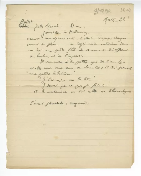 36-03 A Gide Cour Assises 21 mai 1912 p1