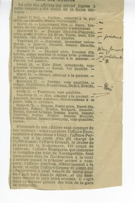 36-03 A Gide Cour Assises Journal de Rouen 12 mai 1912 partie 2