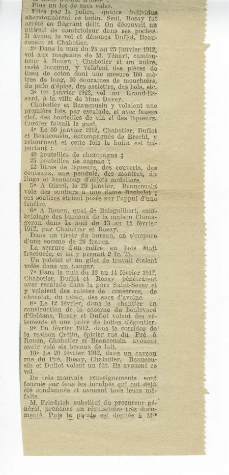 36-03 A Gide Cour Assises La Dépèche 23 mai 1912 partie 2 recto