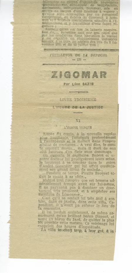 36-03 A Gide Cour Assises La Dépèche 23 mai 1912 partie 2 verso