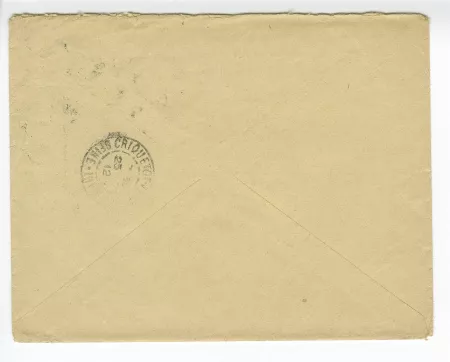 36-03 L Gensoul à A Gide 13 juillet 1912 enveloppe verso