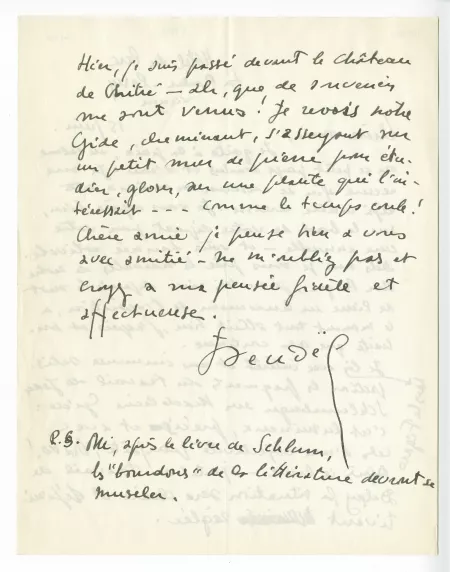 41-01-ag J Denöel à M Van Rysselberghe 15 juin 1956 verso