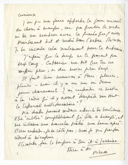 41-01-bd P Herbart à E Van Rysselberghe 19 avril verso