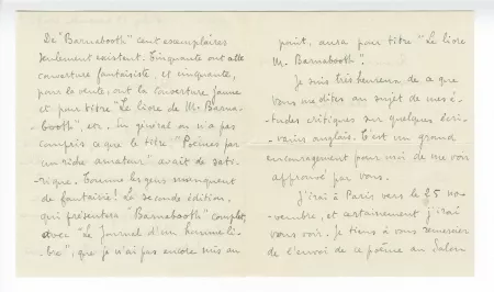 41-01-bl V Larbaud à anonyme 13 nov 1908 verso