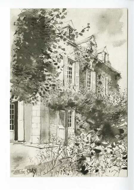 41-01-cb L Martin-Chauffier à anonyme 23 oct 1970 verso