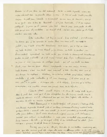 41-01-eu anonyme à Maria Van Rysselberghe 30 déc 1943 verso