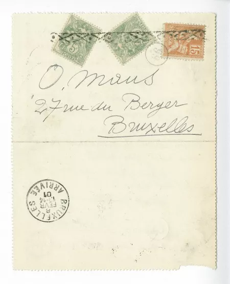 41-01-p AC à OM 05 fév 1901 verso