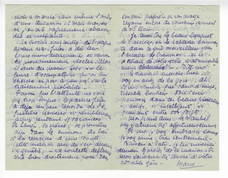 41-01-w M Closset à Th Van Rysselberghe 04 mai 1918 verso