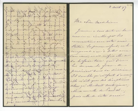 41-03-a C Démarest à M Gide 02 août 1897 recto