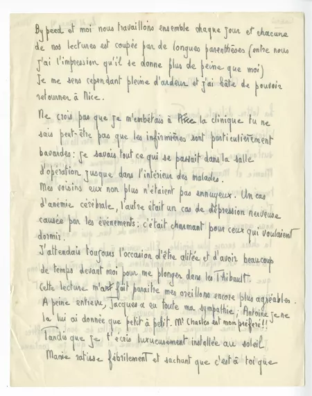 41-04-c C Gide à R Martin du Gard 21 mars 1941 p1 verso