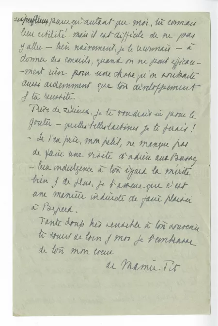 41-04-f M Van Rysselberghe à C Gide fragment verso