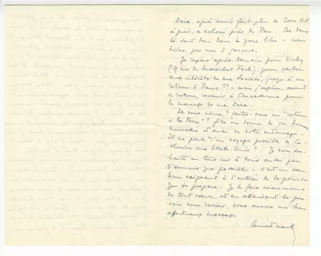 F-03-b A Naville à M Van Rysselberghe 08 juil 1940 verso
