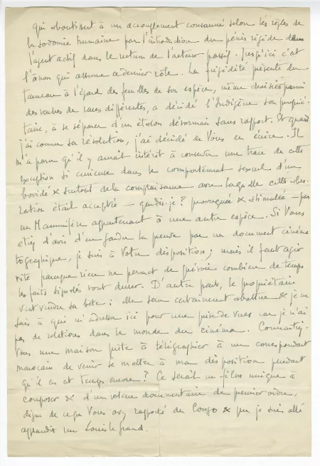 H-05-k J Liouville à A Gide 14 avril 1929 p1 verso