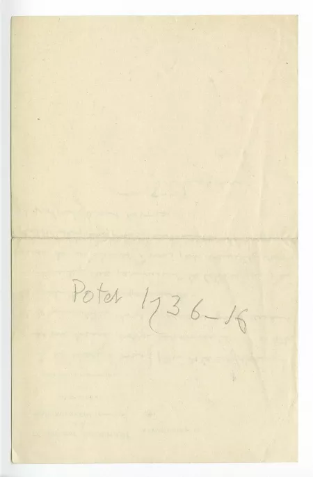H-09-v E Leonhart à A Gide 24 juin 1927 p2 verso