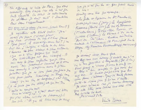 I-05-a-7 É Dana à A Gide 21 oct 1930 verso