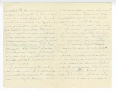 I-05-c-2 A Mordo à A Gide 09 juin 1929 p1 verso