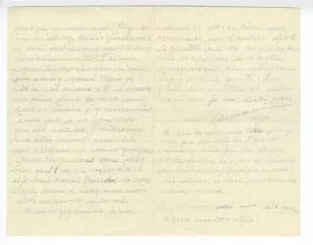 I-05-c-2 A Mordo à A Gide 09 juin 1929 p2 verso