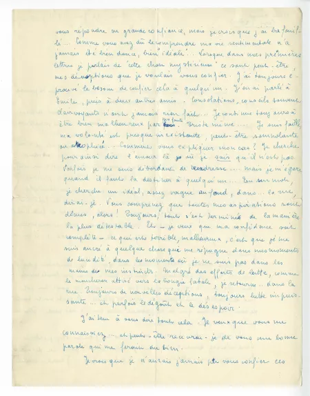 I-05-c-4 A Mordo à A Gide 12 juin 1931 p1 verso