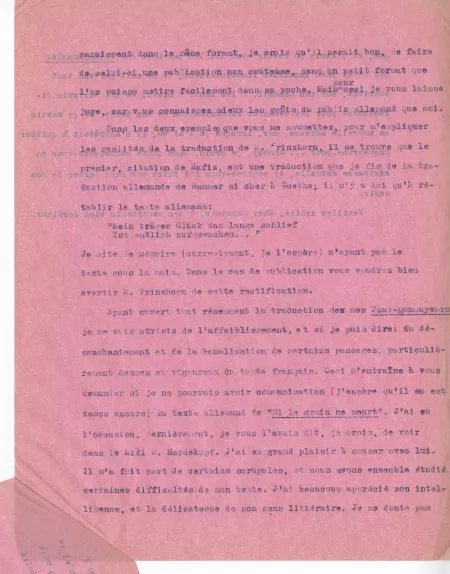 N-06-g A Gide à G Kilpper 28 juin 1929 p2 recto