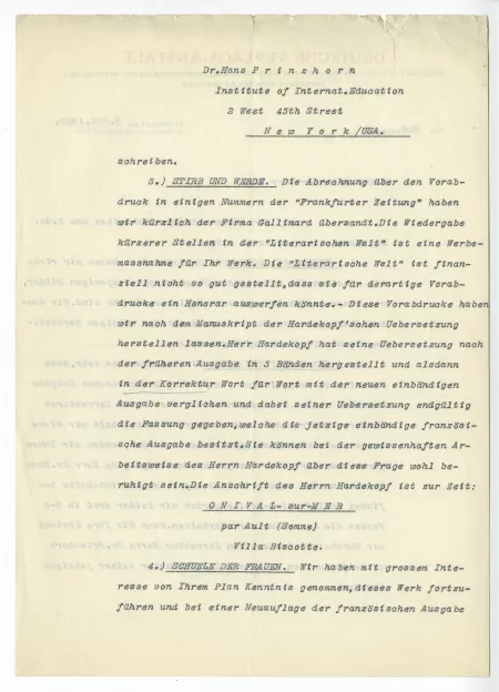 N-06-k G Kilpper à A Gide 08 oct 1929 p1 verso