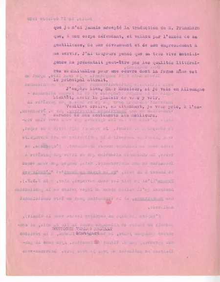 N-06-l A Gide à G Kilpper 17 oct 1929 verso