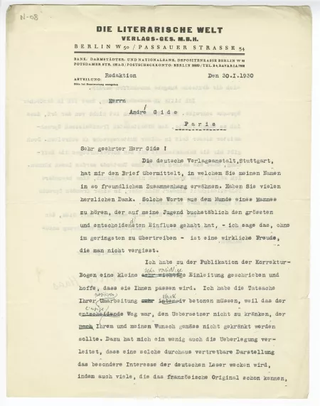 N-08-ao WH à AG 30 janv 1930 recto