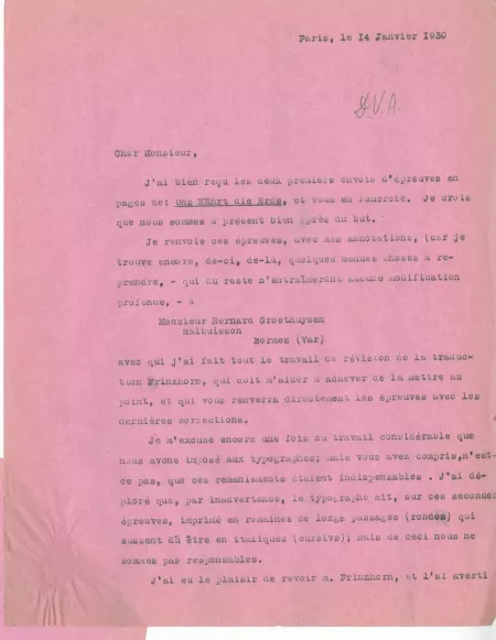 N-08-f A Gide à G Kilpper 14 janv 1930 p1
