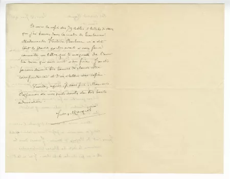 O-06-am J Mouquet à A Gide 13 juin 1946 verso