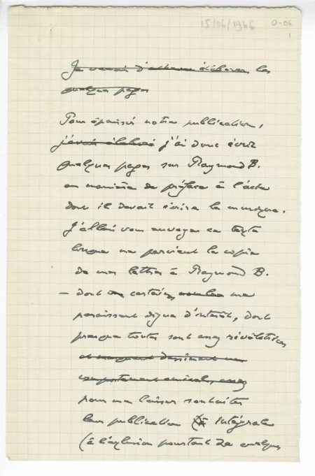 O-06-m Gide à Heyd 15 juin 1946 ms p1