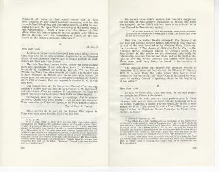 Q-05-cf 1970 1971 correspondence between J Conrad et A Gide p6